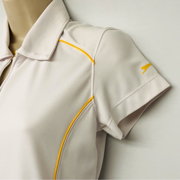 Slazenger White Polo Golf Shirt - Picture 3 of 16